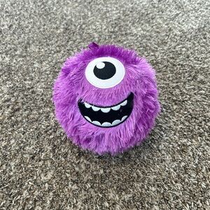 Purple Furry One-Eyed Monster Plush Toy - Kids Toy